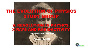 Evolution of Physics 9 - Study Group, February 2, 2025