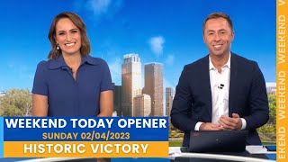 Weekend Today Opener - April 2 2023