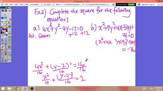 Pre Calculus 10 2 10 3 Ellipses and Hyperbolas