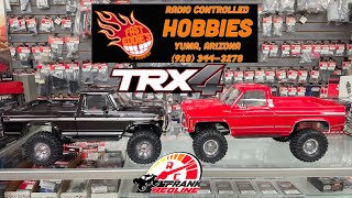 NEW TRAXXAS TRX4 FORD F150 AND CHEVY K10 LOW TRAIL. NEW TRAXXAS TRX4 FORD F150 AND CHEVY K10 LOW TRAIL.