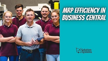 Understanding Manufacturing Resource Planning in Business Central