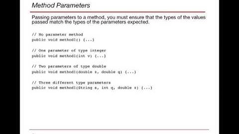 Introduction to Java Module 6