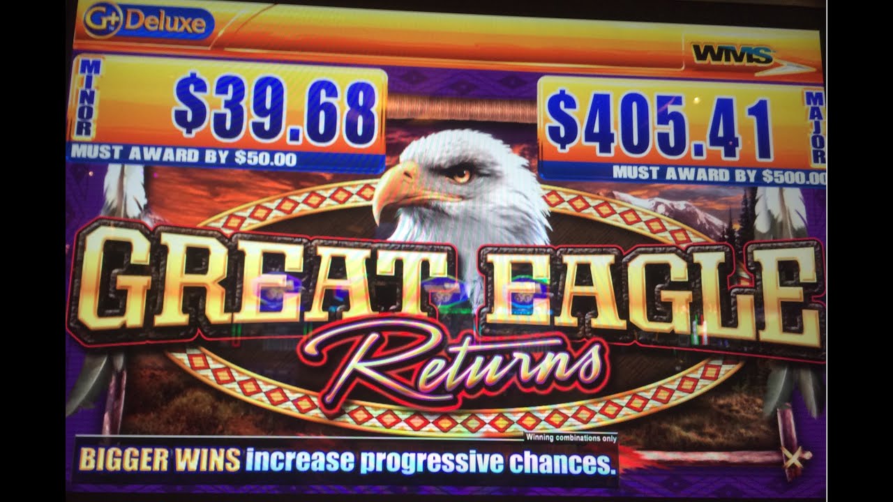 Great eagle slot machine for sale