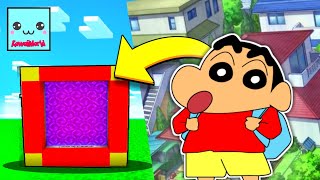 HOW to Make a PORTAL to Sinchan in Kawaii World 😱🔥 screenshot 4