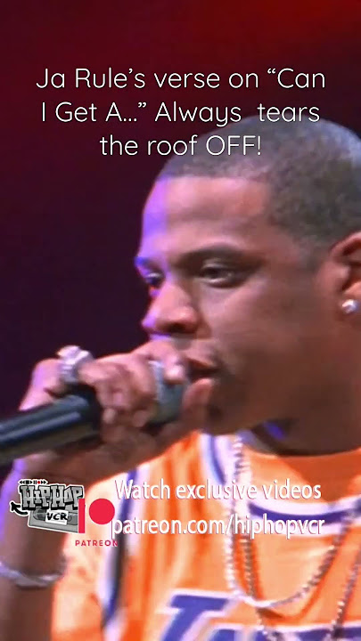 Ja Rule’s verse on “Can I Get A…” Always  tears the roof OFF! #jarule #JayZ #hiphopvcr #hiphop #rap