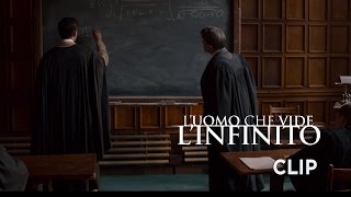 L'uomo che vide l'infinito (Dev Patel, Jeremy irons)  Scena in italiano 'Dimostrazione'