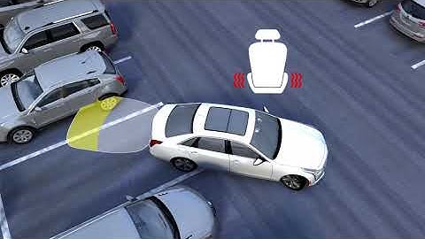 Cadillac Active Safety-Ultrasonic Rear Parking Assist