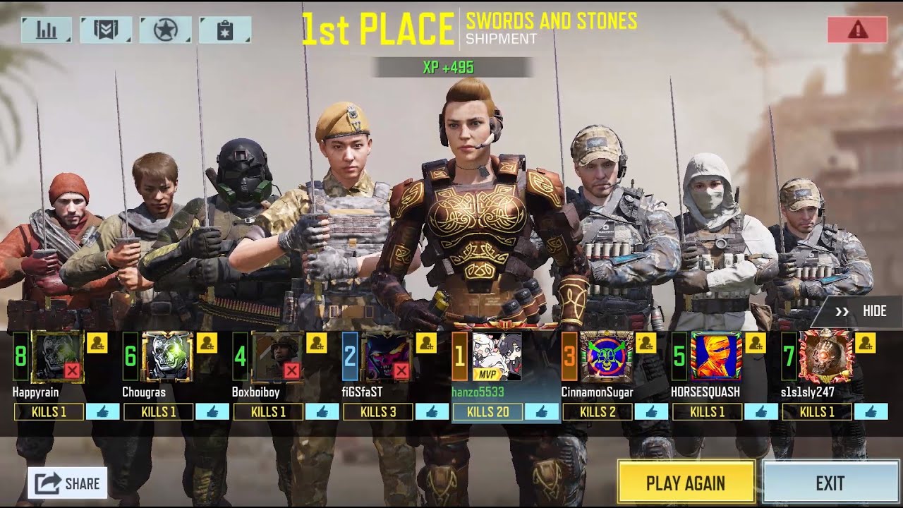 🗡️ Swords and Stones 🗡️ - Shipment - Call of Duty: Mobile Gameplay 2024 ...