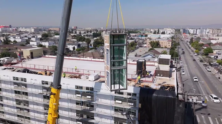 400 Adams Ave Modular Elevator Installation
