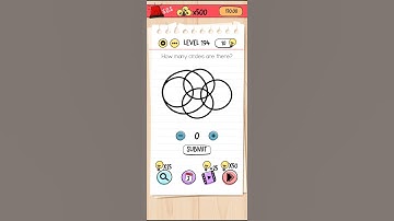 level 194 brain test walkthrough|how many circles are there.