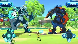 Bakugan campeones de vestroia parte 2 -  Practica en el parque