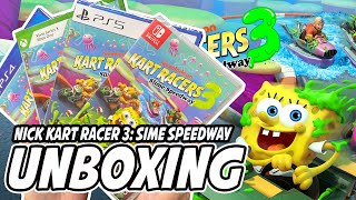Nickelodeon Kart Racers 3 (PS4/PS5/Switch/Xbox) Unboxing