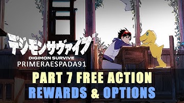 Digimon Survive: Part 7 Free Action Rewards