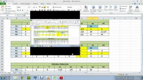 [video-tutorial]Metodo Simplex Usando Excel parte3.avi