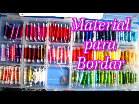 Material para bordar
