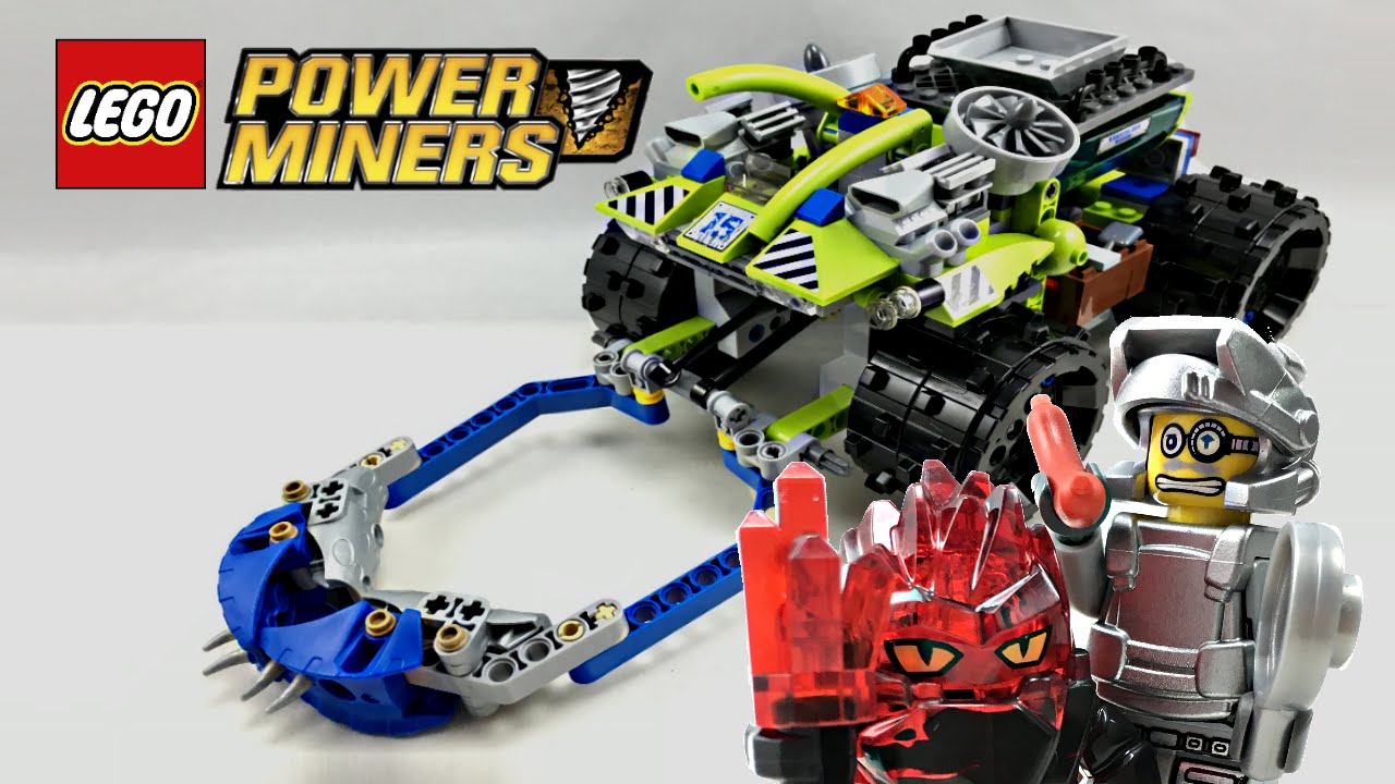 Power Miners Claw Catcher set review! 2010 set -