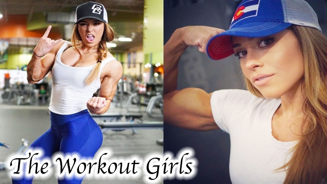 ⁣The Workout Girl | Beautiful woman muscle training