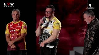 EVW26: Bogdan Stoica post match interview