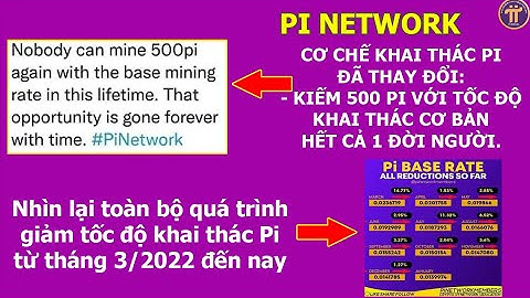 Pi Network: Khai thác 500 Pi với tốc độ cơ bản, hết cả một đời người. Pi rất khan hiếm!