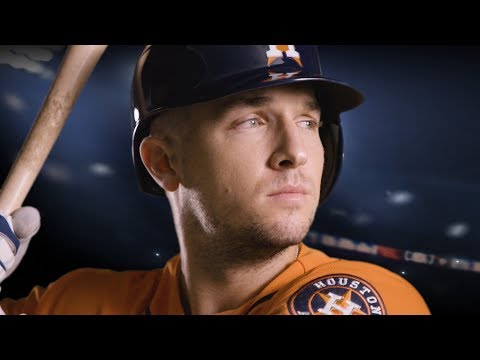 Alex Bregman is on the cover of R.B.I. Baseball 19!