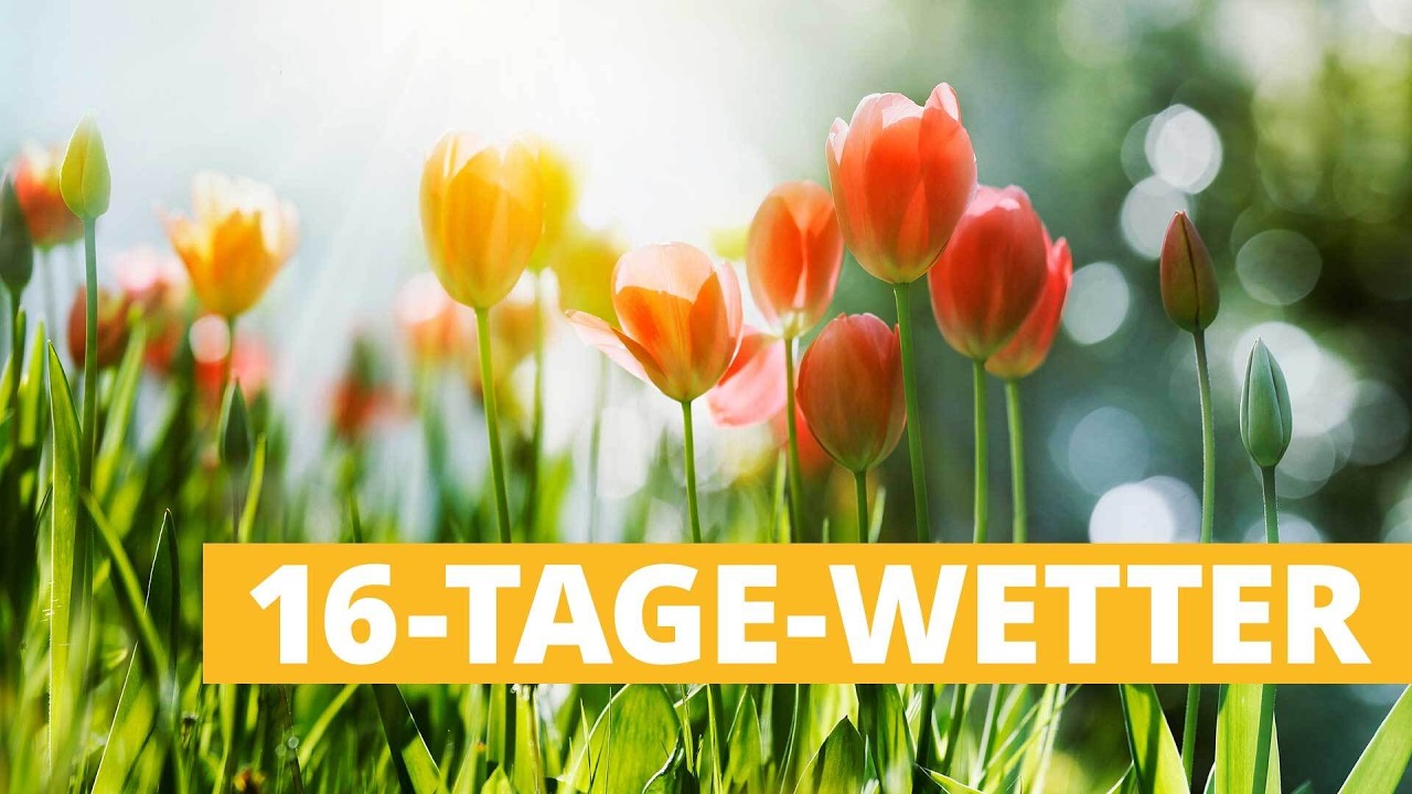 Wetter-16-Tage: Bleibt der Frühling? Blockade-Hoch spricht dafür