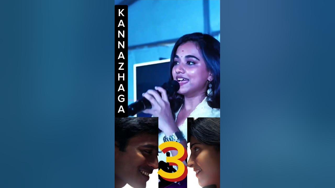 girl attitude 😘3 in Kannazhaga ❤️❤️❤️ #dhanush #shrutihaasan #anirudh #love #wow #status l