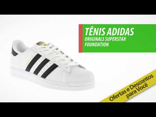 TÊNIS ADIDAS ORIGINALS SUPERSTAR FOUNDATION