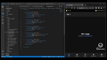 IONIC (TUTORIAL) MEMBUAT PROJECT TABS DI IONIC DENGAN MENAMBAHKAN 5 TABS