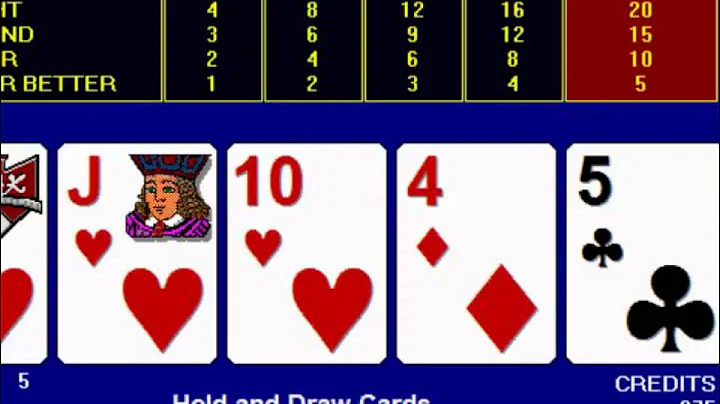 How to Play and Win at Jacks or Better Video Poker Tutorial - Part 1
