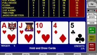 How to Play and Win at Jacks or Better Video Poker Tutorial - Part 1 screenshot 2