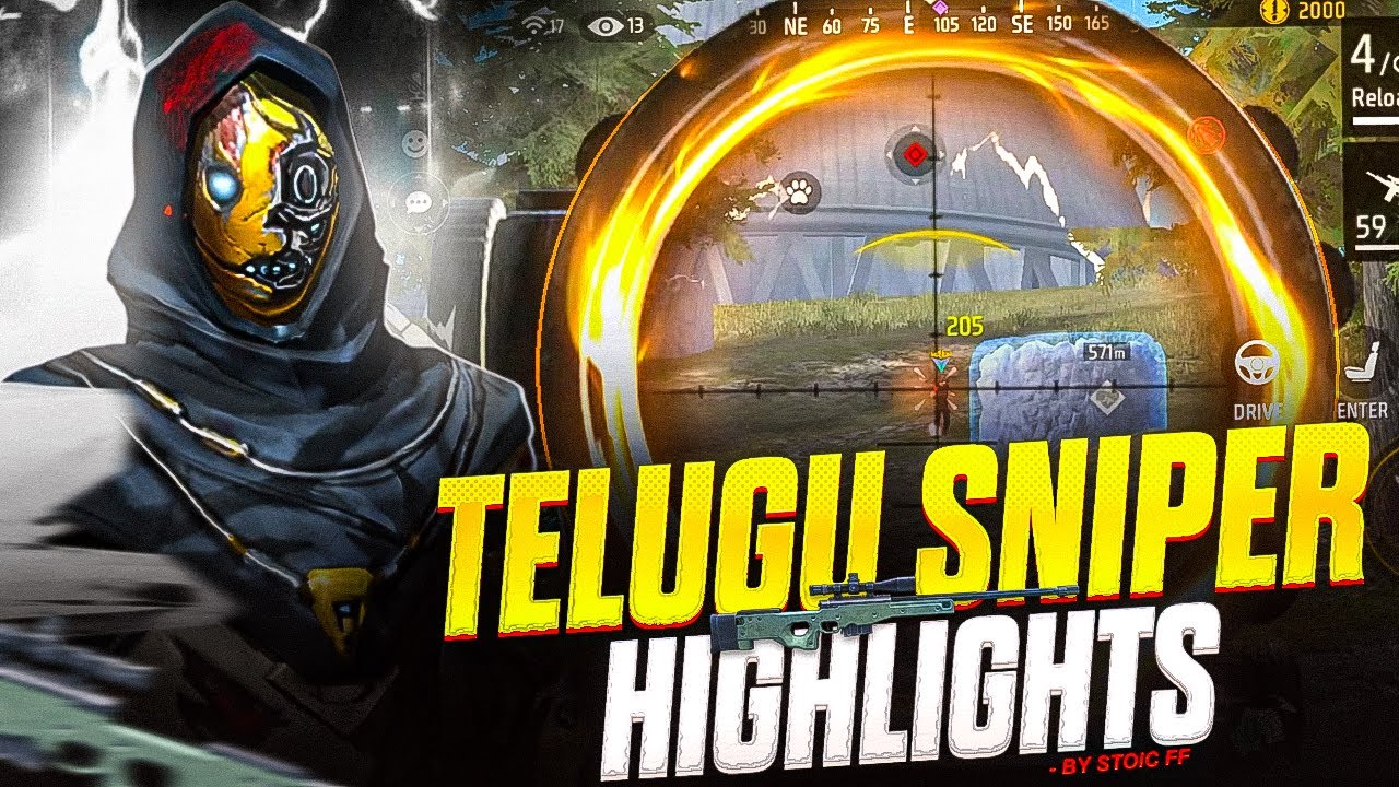 TELUGU SNIPER HIGHLIGHTS 💀 ft.Sniper's Pov 🎯|| SH.STO!C || - YouTube