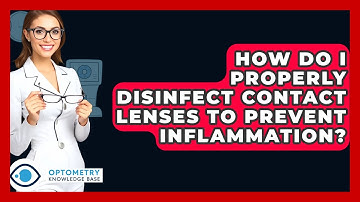 How Do I Properly Disinfect Contact Lenses To Prevent Inflammation? - Optometry Knowledge Base