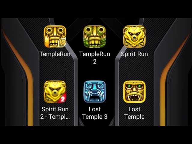 Temple Run 2,Tomb Runner,Zombie Run 2,Temple Run,Zombie Run,SeaShine,Spirit  Run,Jungle Run 