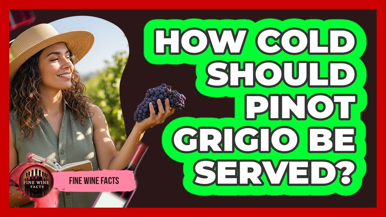 How Cold Should Pinot Grigio Be Served?