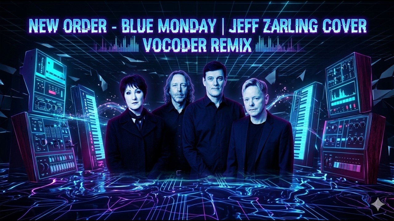 Blue Monday - New Order | Jeff Zarling Cover Remix Vocoder - YouTube