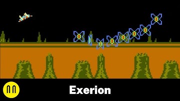 [NES] Exerion - Full Playthrough No Death 3 Loops