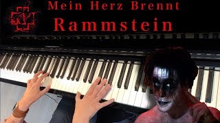 Mein Herz Brennt - Rammstein - Piano Cover 4K Resimi