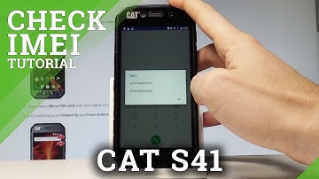 How to Check IMEI and Serial Number in CAT S41 |HardReset.Info