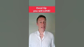Excel tip of the day #shorts
