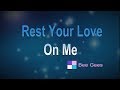 Rest Your Love On Me ♦ Bee Gees ♦ Karaoke ♦ Instrumental ♦ Cover Song