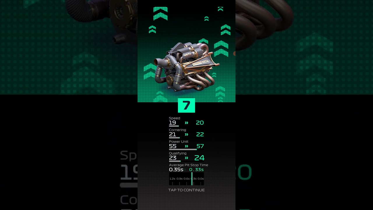 F1 Clash ENGINE The Powerhouse lvl7 