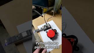 LDS02RR LiDAR connected to Raspberry Pi 5 live using lds2d Python library