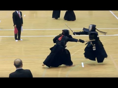 第19回全日本短剣道大会 団体戦 女子の部 準決勝 第一試合 Tankendo