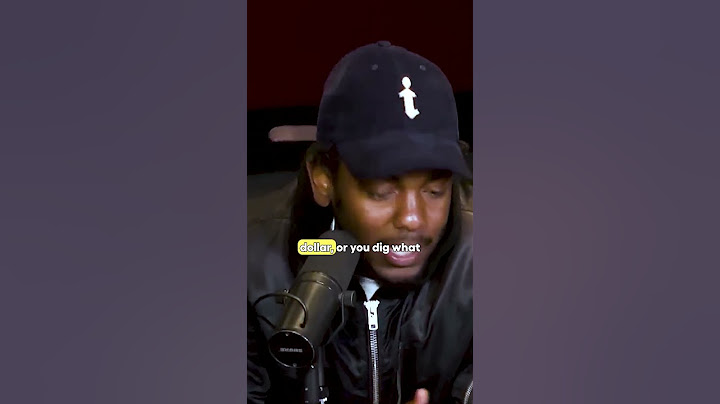 Kendrick Lamar breaks it down: The key to longevity isn’t just numbers—it’s belief.