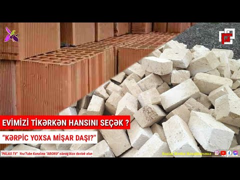 Video: Kərpic hansı materiallardan hazırlanır?