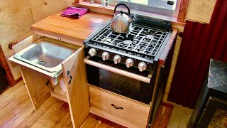 Simple space saving off grid cabin Kitchen by black spruce  88,680 views 1 month ago 31 minutes