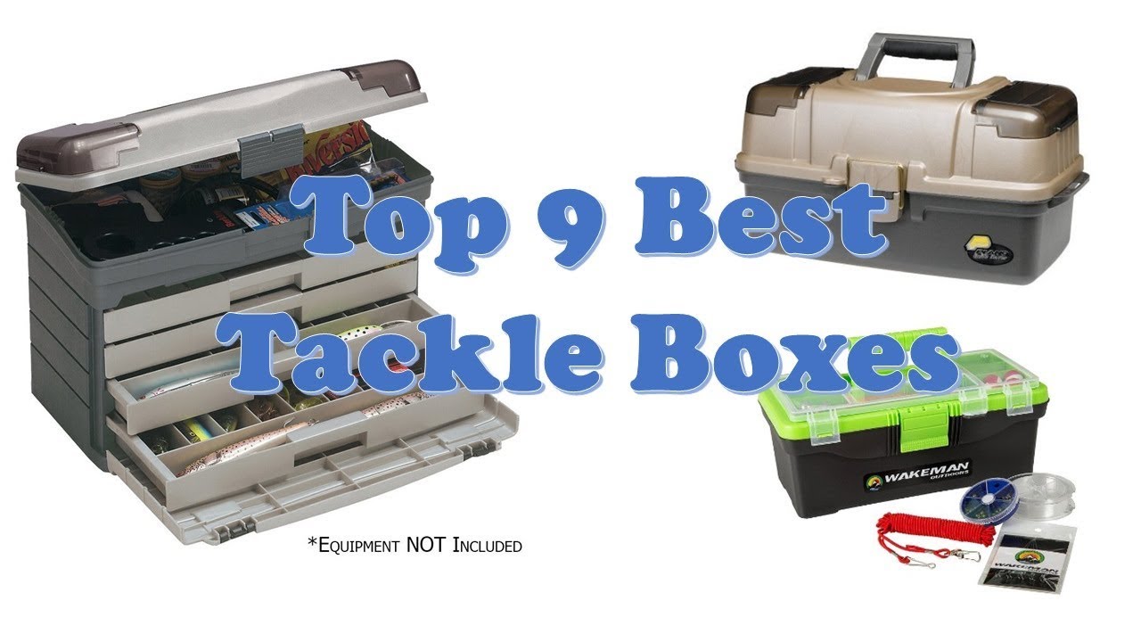 Best Tackle Box 2022 [ Top 9 Tackle Box Picks ] 