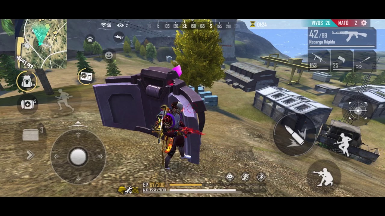 Nuevo video de Free Fire Crack apoya en canal YouTube