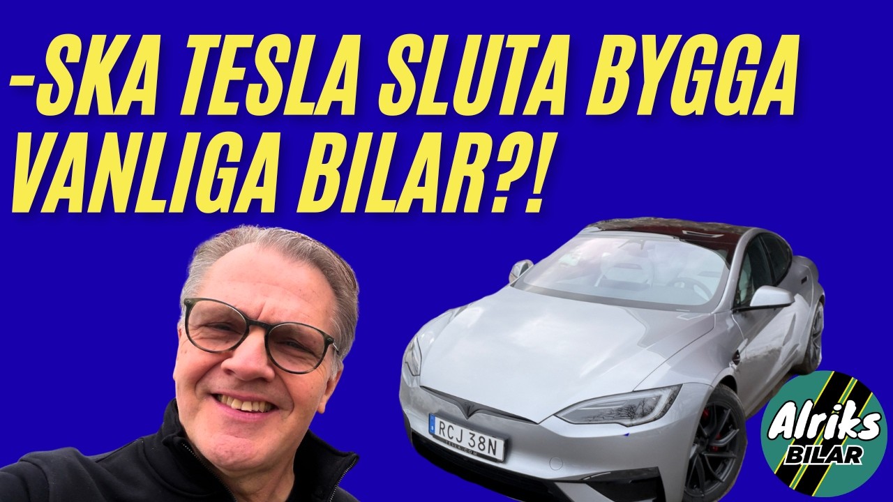 Ska Tesla sluta bygga vanliga bilar?! Sista resan med Model S Plaid får mig att tro det.