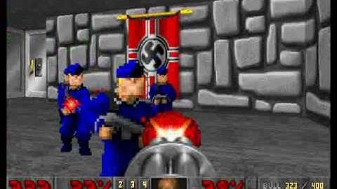 Doom 2 hell on earth map 31 & 32 wolfenstein and grosse